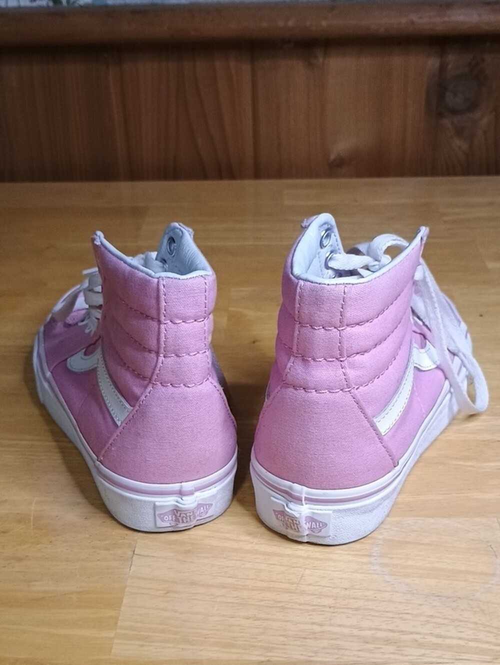 Vans Pink High-Top Women’s Sneakers - Picture 4 of 9